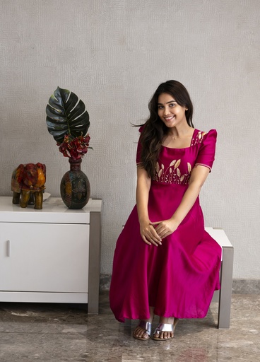 RADIATE ROYALTY : Chanderi Frock
